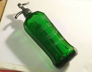 Antique 1920 ' s Coca - Cola Dark Green 