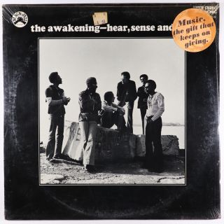Awakening - Hear,  Sense And Feel Lp - Black Jazz Quad