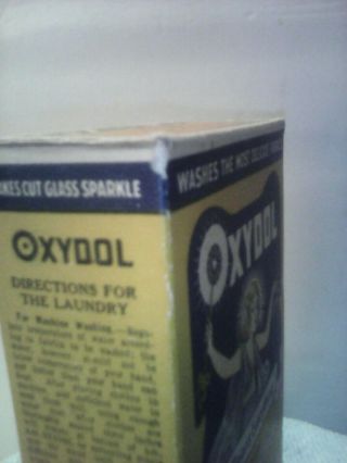 Vintage Oxydol Laundry Soap Manufactured By WM.  WALTKE & CO St Louis Mo. 5