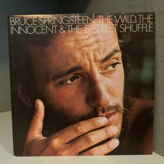 Bruce Springsteen - Wild,  Innocent,  & The E St Shuffle - 12 " Vinyl Record Lp - Ex