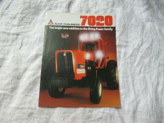 Allis - Chalmers 7020 Tractor Brochure