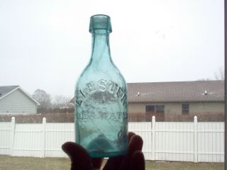 Scarce E Lester Soda Water St Louis Mo Taper Top Iron Pontil Soda 1850s