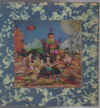 Orig The Rolling Stones Their Satanic Majesties Request Uk Import Lp 3d Cover