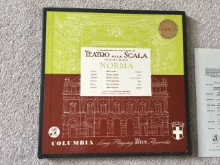 Columbia SAX 2412 - 14 - Norma By Bellini / Callas - Serafin - Teatro Alla Scala 2