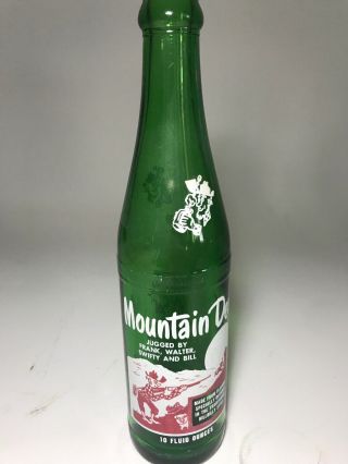 Mountain Dew Bottle Jugged By Frank,  Walter,  Swifty,  Bill Hillbilly Vintage Rare