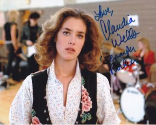 Claudia Wells And Doug Hutchinson Signed Photos