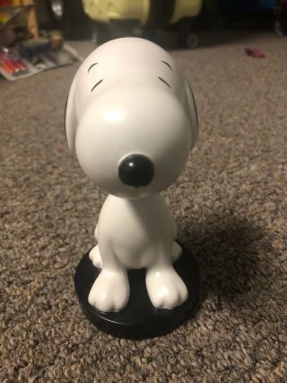 Snoopy Peanuts Charlie Brown Westland Giftware Snoopy Bobblehead No Box Rare