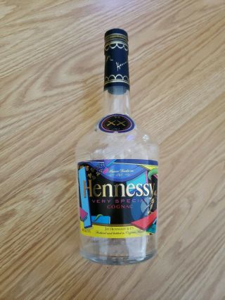 Kaws X Hennessy Henny Bottle Empty Cognac Limited Rare Companion