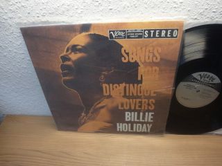 Billie Holiday Songs For Distingue Lp Verve Mg Vs - 6021 2001 Stereo,  200 Gr
