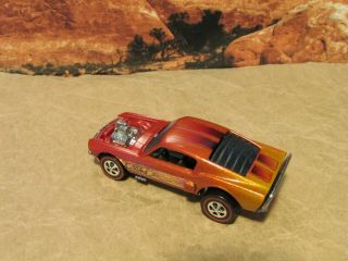 Hot Wheels Redline Custom Boss Hoss Mustang,  Custom Paint,  Side Scoops