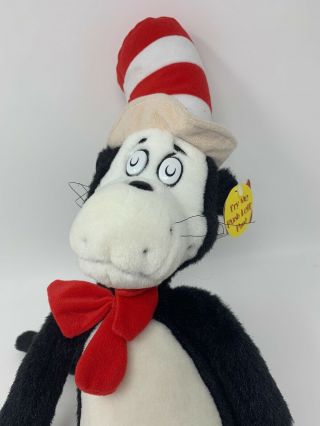 Applause Plush Talking Dr Seuss Cat In The Hat Movie Mike Myers 2003 Stuffed Toy