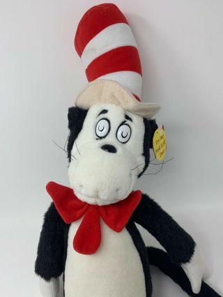 APPLAUSE PLUSH TALKING DR SEUSS CAT IN THE HAT MOVIE MIKE MYERS 2003 STUFFED TOY 5