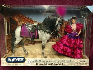 2009 Breyer Spanish Flamenco Horse & Rider Limited Edition Collector 