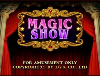 Magic Show Igs Vga 9/25 Line Like Cherry Master 8 Liner Gaming Board Great