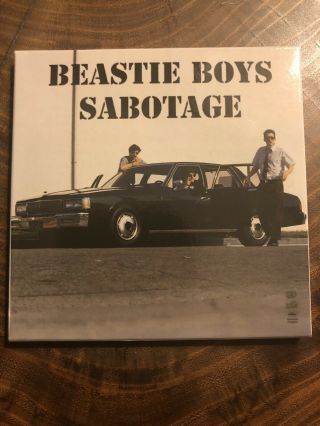 Beastie Boys Sabotage 3” Vinyl Record Limited Edition Rsd3