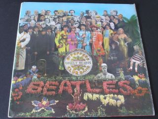 THE BEATLES ' SGT PEPPERS ' UK 1st MONO (1/1) 1967 British Invasion LP 2