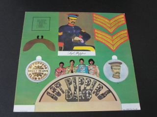 THE BEATLES ' SGT PEPPERS ' UK 1st MONO (1/1) 1967 British Invasion LP 5