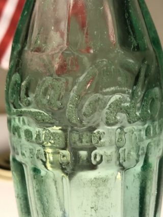 PAT ' D NOV.  16,  1915 Coca - Cola Hobbleskirt Coke Bottle - BEAUMONT,  TEXAS 5