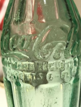 PAT ' D NOV.  16,  1915 Coca - Cola Hobbleskirt Coke Bottle - BEAUMONT,  TEXAS 6