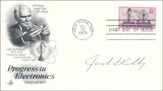 Jack S.  Kilby - First Day Cover Signed