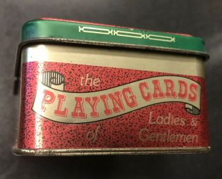 Golden Nugget Casino Las Vegas 2 Deck Playing Cards & Tin,  Green/Gold/Red 6