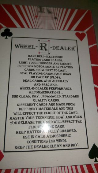 wheel R dealer automatic card shuffler 2