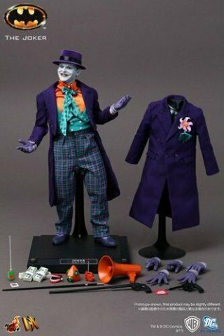 F/S Movie Masterpiece Hot Toys DX08 THE JOKER Jack Nicholson 1/6 figure BATMAN 2