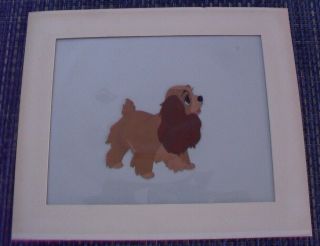 1955 Lady And The Tramp Disney Animation Art Cell