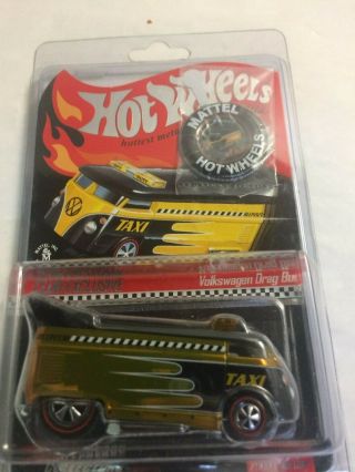 HOT WHEELS RLC DRAG BUS TAXI EXCLUSIVE LIMITED EDITION 2