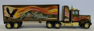 Nylint Freightliner Golden Eagle Express Tractor Trailer Semi Truck 18 Wheeler