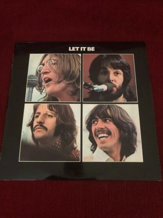 THE BEATLES Let It Be 1970 UK Vinyl LP 1st Pressing Box Set Complete 2
