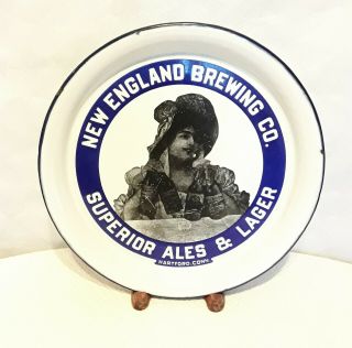 Early 1900s England Brewing Co.  Superior Ales & Lager Porcelain Beer Tray