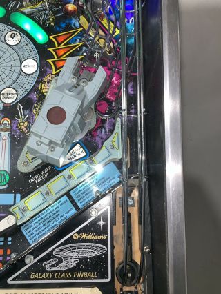 Star Trek Next Generation Pinball Machine Williams Coin Op Arcade LEDs 7
