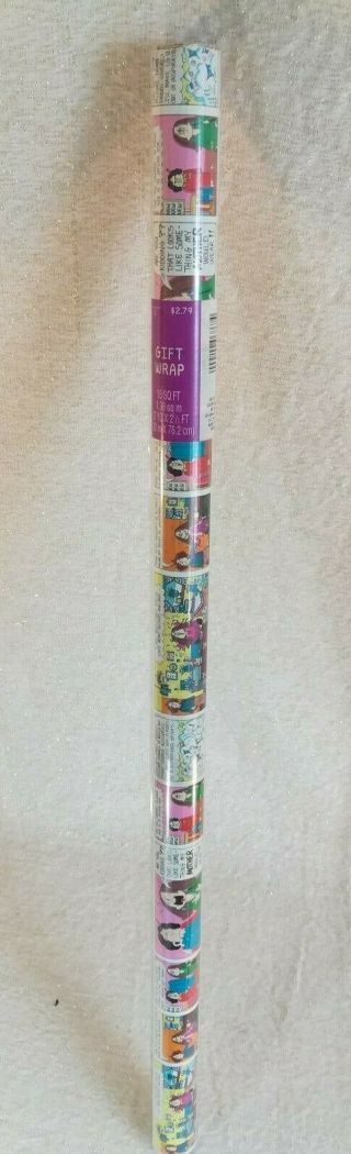 Vintage 1993 Cathy Comic Guisewite Stuido Hallmark Wrapping Paper In Package