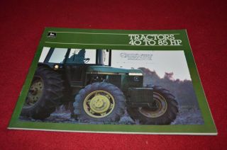 John Deere 2350 2550 2750 2950 Tractor For 1982 Dealer Brochure Yabe11