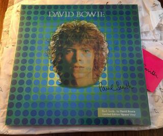 David Bowie Paul Smith Space 12” Space Oddity Vinyl Record Signed By Paul Smith
