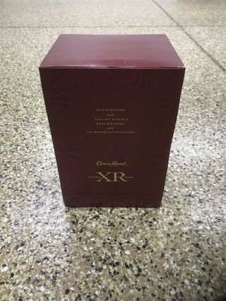 Crown Royal Xr Red (rare) Complete