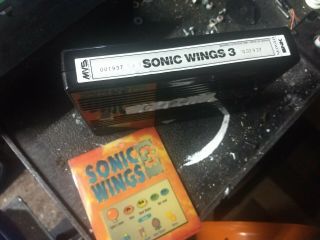 Sonic Wings 3 Neo Geo Mvs Cartridge