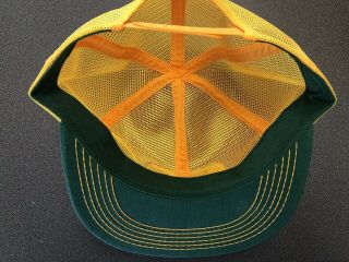 Vintage Dekalb Corn Seed Patch Vented Snapback Trucker Hat Cap Farming K Brand 3