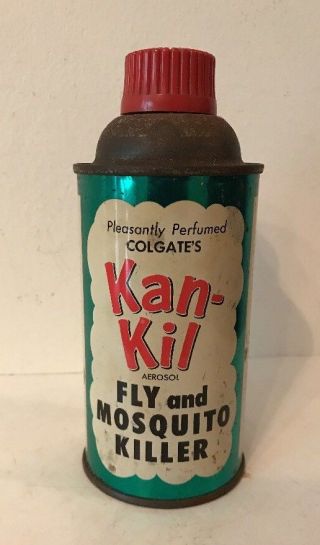 Vintage Colgate’s Palmolive Co.  Kan Kil Spray Can Fly And Mosquito Killer