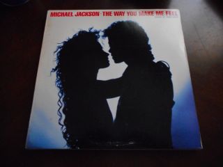 Michael Jackson The Way You Make Me Feel Vinyl 12 " Epic Promo Stamped