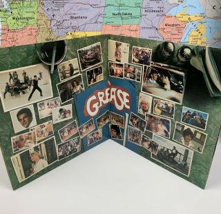 SHIPS SAME DAY ' Grease ' Movie Soundtrack Record Album LP Vinyl 3