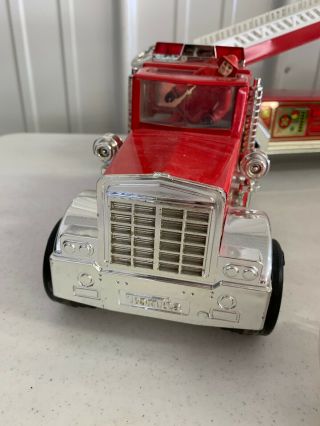 Vintage Tonka Fire truck 1 Hook And Ladder - Fire Engine 5