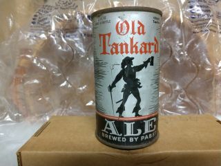 Old Tankard.  By Pabst.  Steel Can.  Bottom Open.