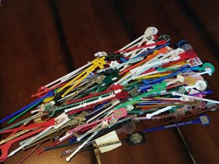 160,  Vintage Swizzle Sticks Hotels Bars Spirits and more. 6