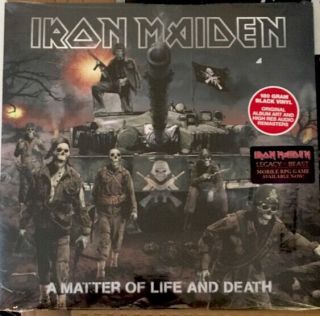 Iron Maiden - A Matter Of Life & Death Lp [vinyl New] 180g 2lp Gatefold Remaster