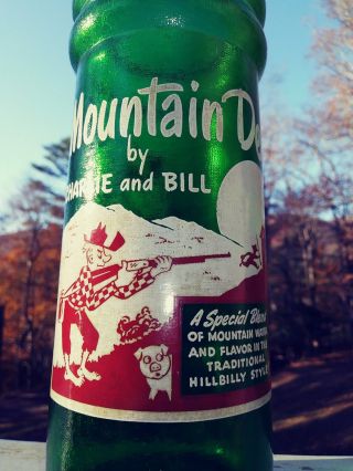 Mountain Dew bottle by Charlie and Bill Tri - City Beverage JC TN bottle 1958 24OZ 5