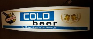 Vintage Falstaff Lighted Cold Beer Sign