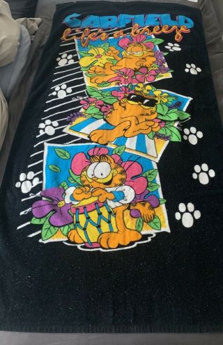 Vintage Garfield The Cat Life 