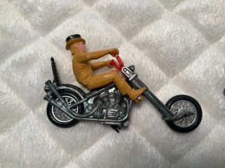 Vintage Hot Wheels RRRumblers Road Hog Mattel Motorcycles and Riders Chopper Toy 4
